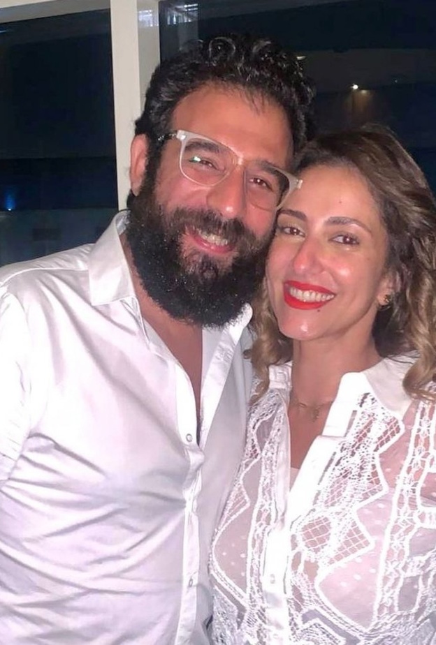 حنان مطاوع وزوجها