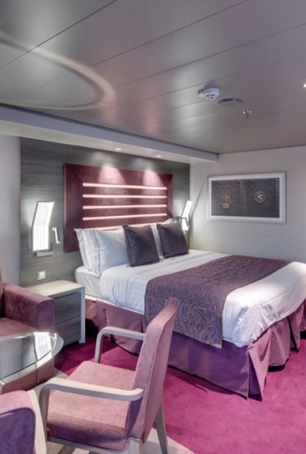 غرف الكروز الفاخرة - المصدر موقع seascanner