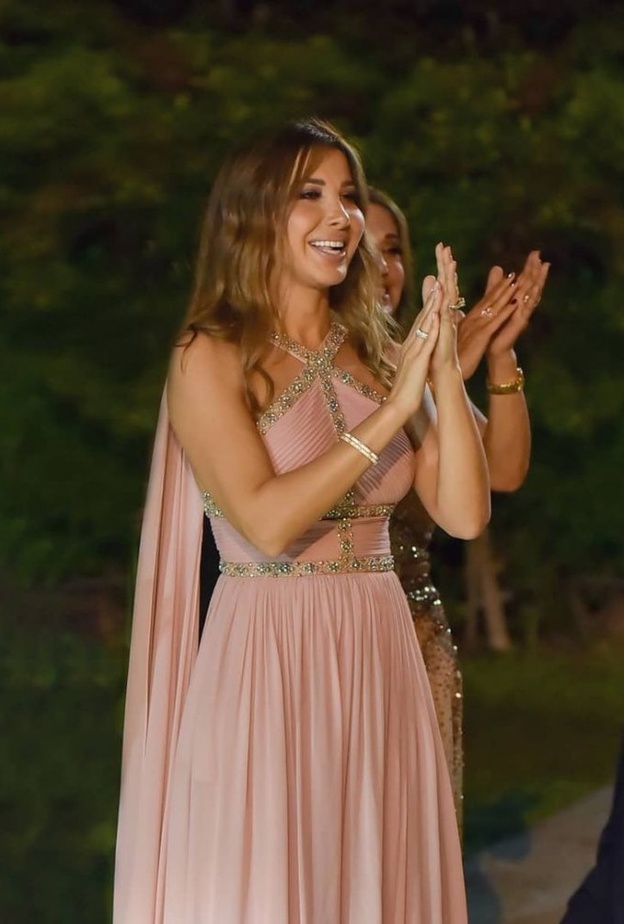 نانسي عجرم في زفاف شقيقها 