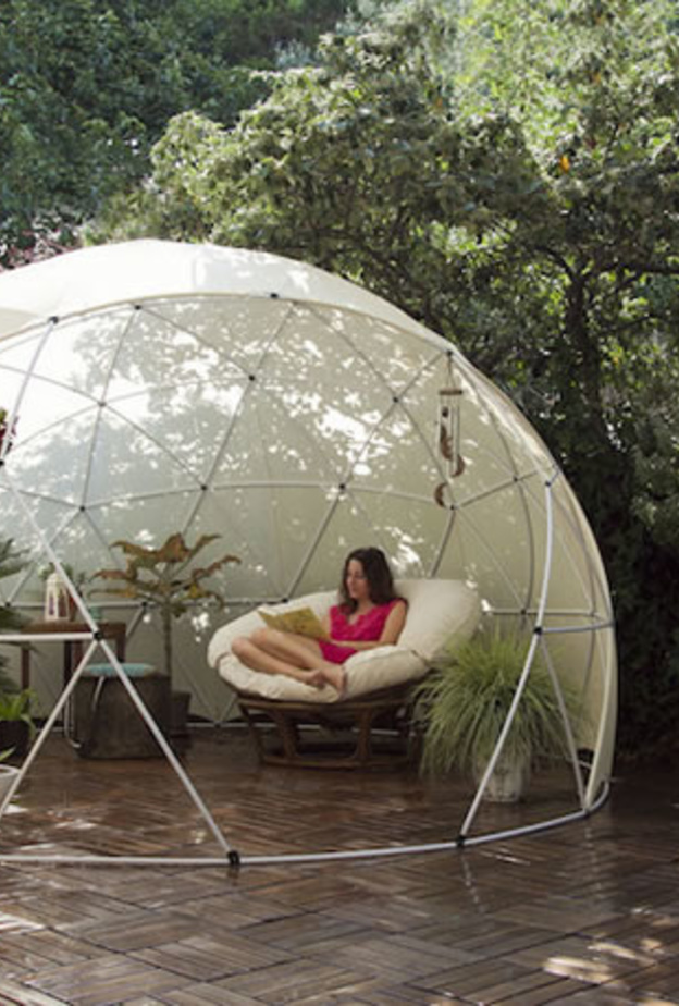 القبة الشفافة ملاذك الجميل في الحديقة!