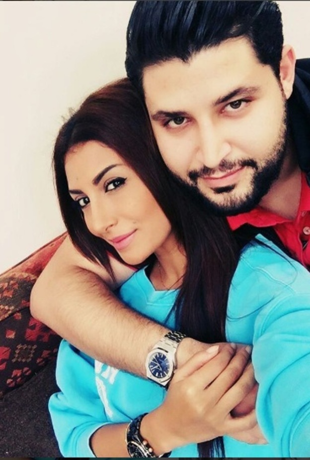 رويدا عطية خلال حفل خطوبتها