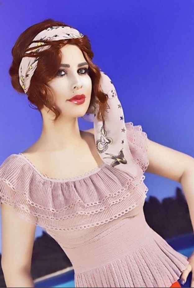 الفنانة الكويتية شمس