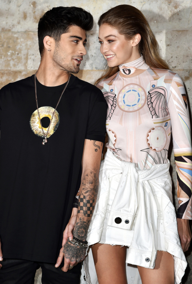 زين مالك وجيجي حديد