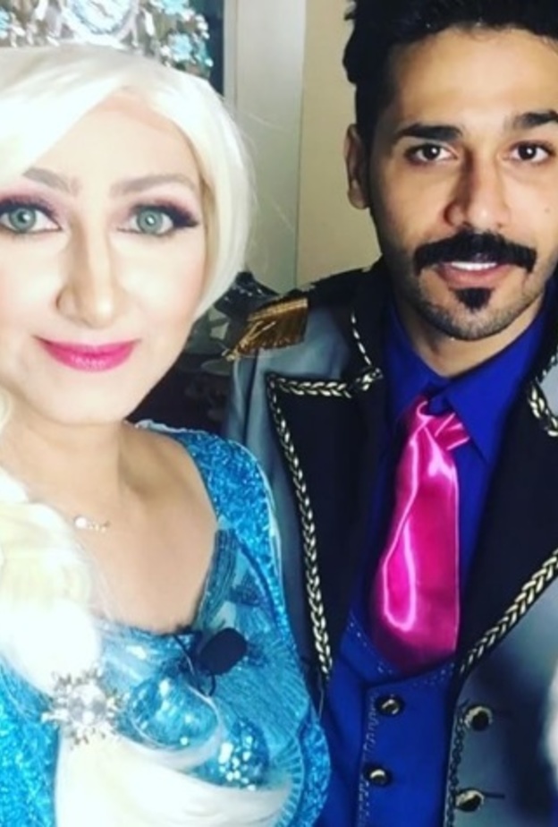 هيفاء حسين ملكة الثلج