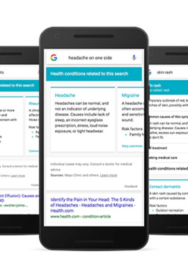 جوجل .. تساعدكم على معرفة أعراض المرض وأسبابه وطرق العلاج!