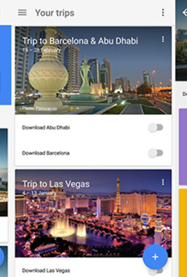 تطبيق ذكي للسفر من جوجل