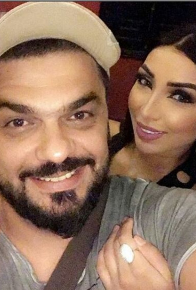 دنيا بطمة وزوجها