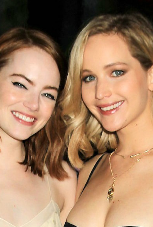 جينفر لورانس و ايما ستون