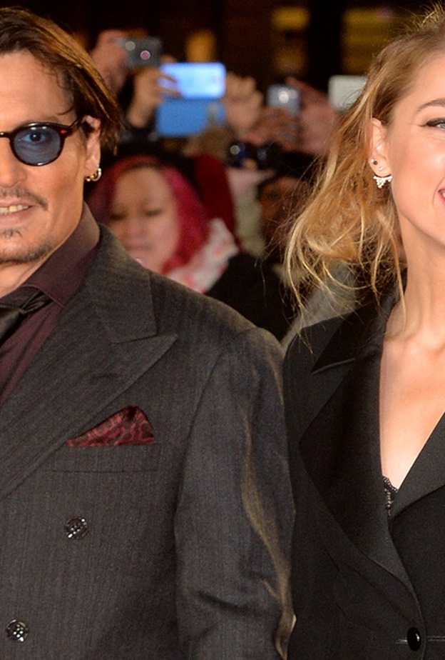 جوني ديب وآمبير هيرد