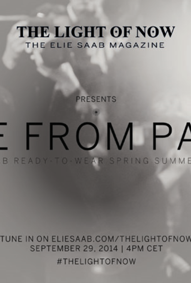 بث مباشر لعرض أزياء إيلي صعب  Elie Saab لربيع 2015