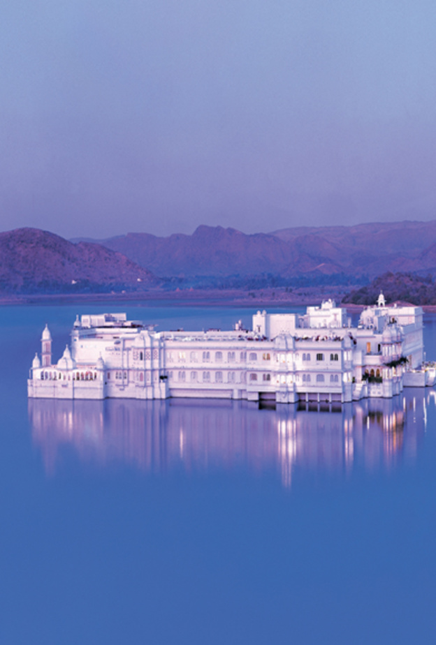 Taj Lake Palace of Udaipur, India - Exterioir View
