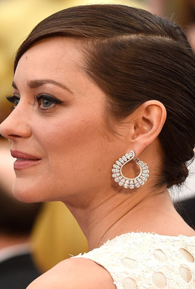 Chopard Hoop Earrings - Marion Cotillard 