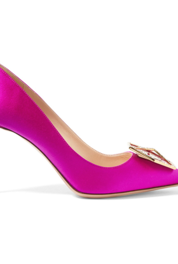 Nicholas Kirkwood حذاء باللون الزهري من