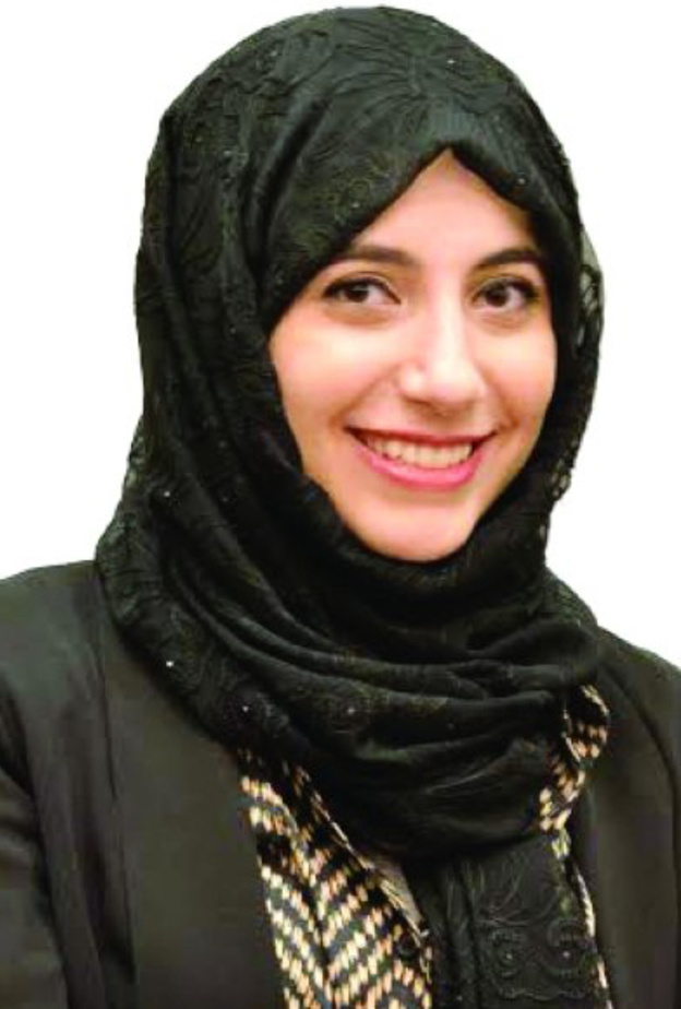 المبتعثة غفران الحجي