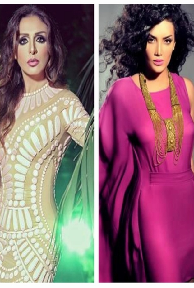 غادة عبد الرازق متألقة بالفساتين القصيرة