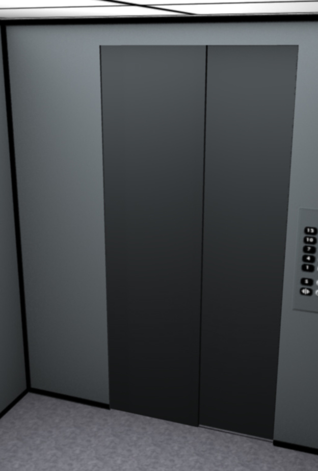 رجل يعتدي على سيدة في مصعد بسبب سيجارة!