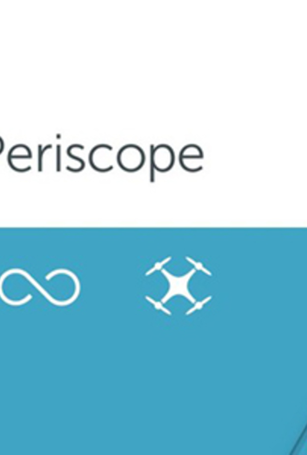 البث المباشر من طائرات الدرون في بيريسكوب 