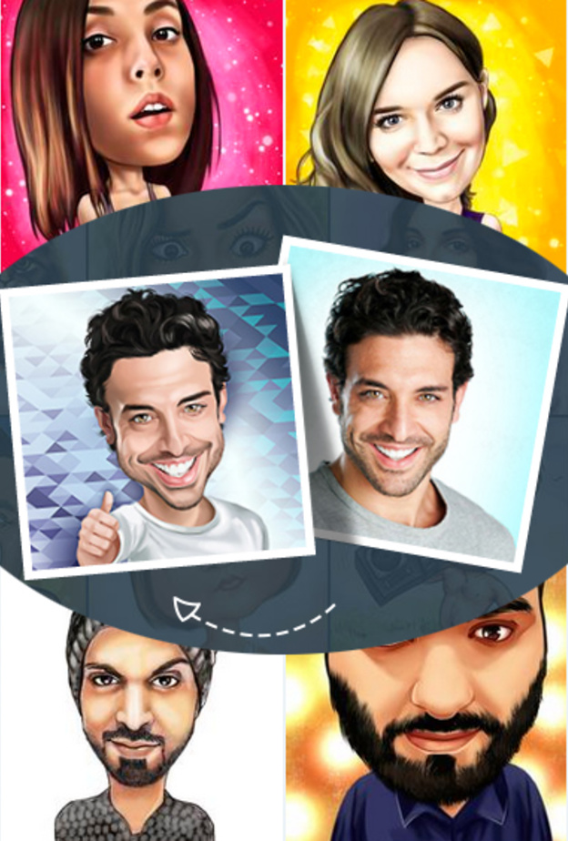 احصلي على صورتك الكرتونية من موقع photolamus