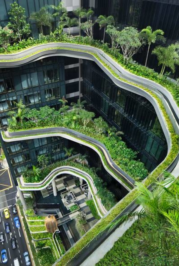 فندق الحديقة Parkroyal on Pickering  في سنغافورة