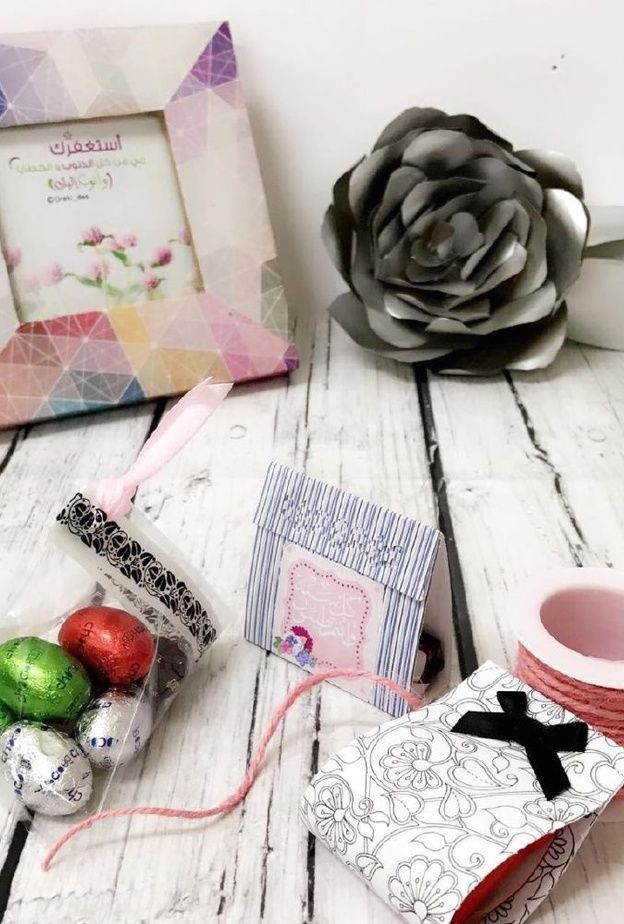 أعمال يدوية من تنفيذ نسرين