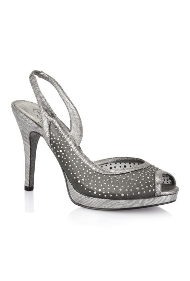 حذاء GEORGI Gunmetal الفضي