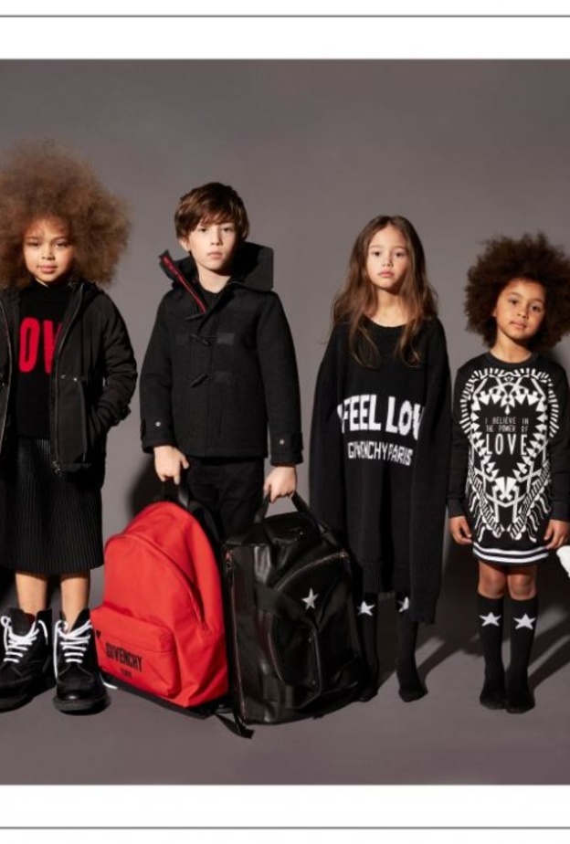 دار Givenchy تطلق مجموعتها الأولى لأزياء الأطفال لموسم خريف وشتاء 2017