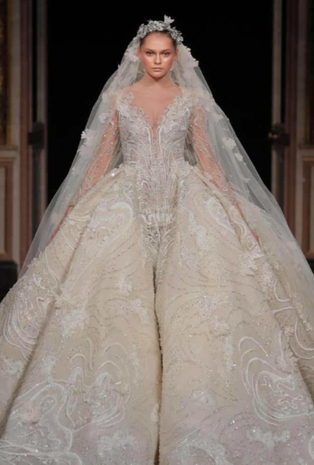 فساتين زفاف وخطوبة ساحرة من زياد نكد