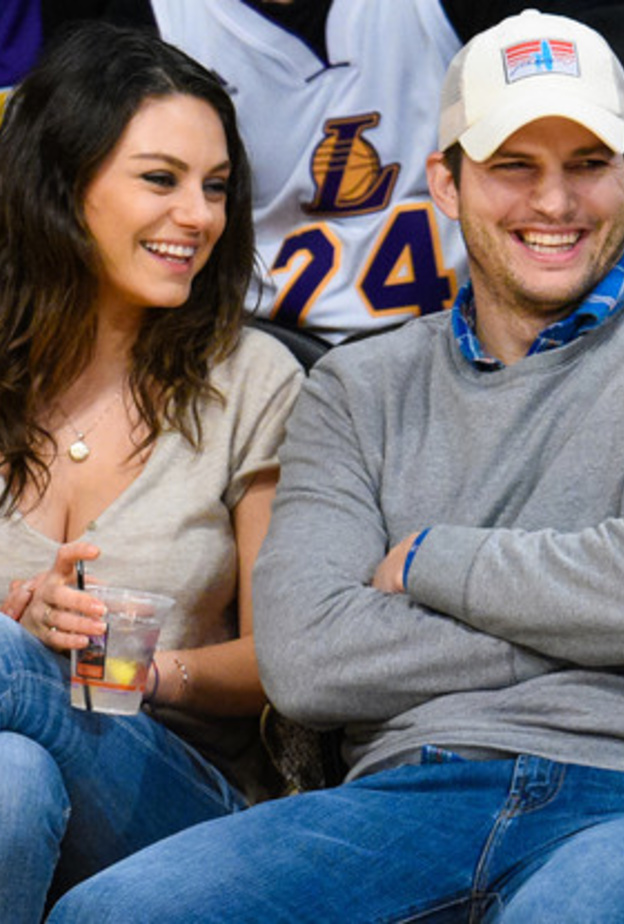 أشتون كوتشر وميلا كوينس