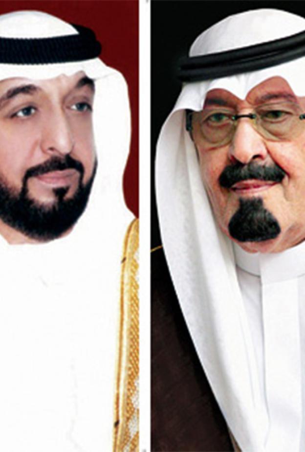 الشيخ خليفة: الملك عبدالله وهب نفسه لشعبه وقضايا الأمة العربية والإسلامية 