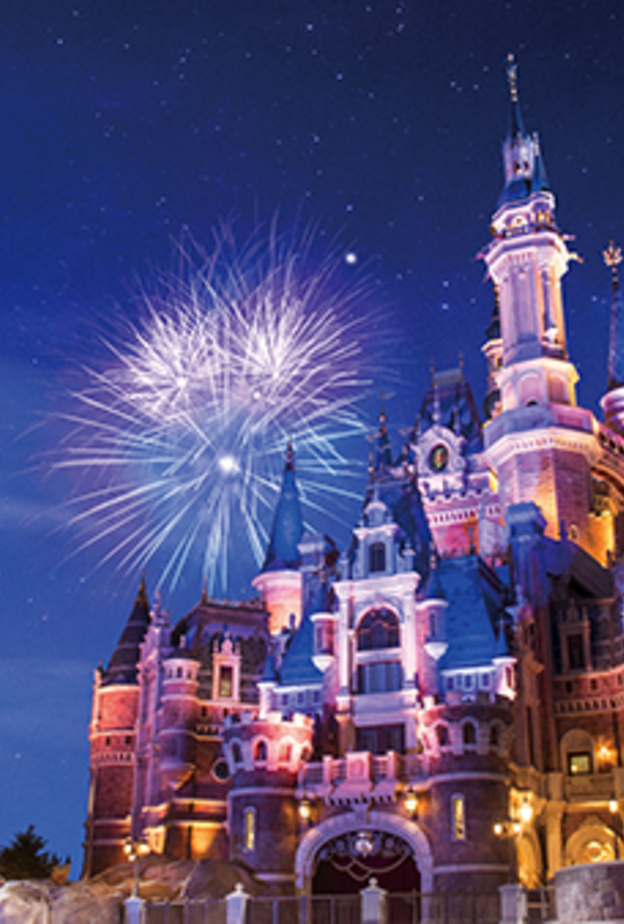 مدينة ملاهي ديزني الجديدة في شنغهاي