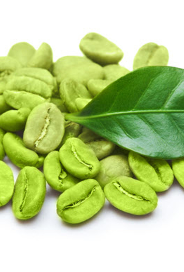 حبوب القهوة الخضراء