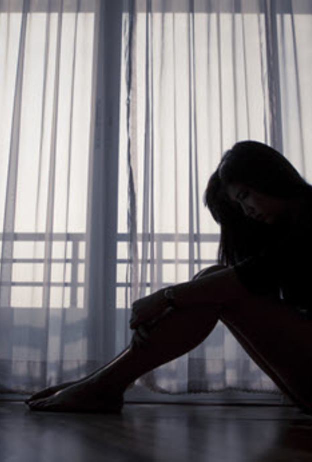 المرأة المعنَفة 