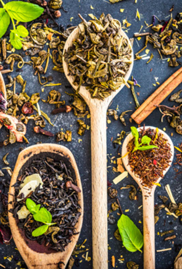 أنواع الشاي المختلفة