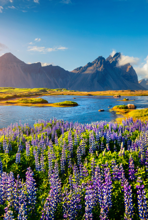 منظر طبيعي رائع من ايسلندا 