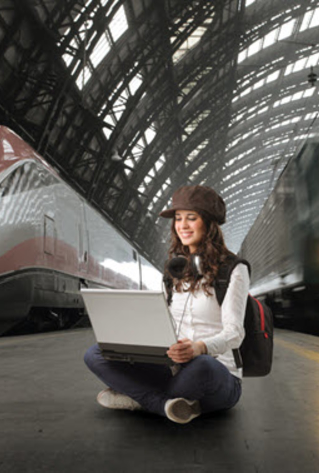 محطة قطار تعمل لأجل تلميدة واحدة