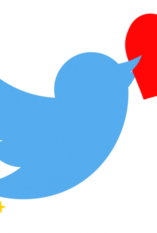 القلب علامة المفضلة في تويتر بدلاً من النجمة!