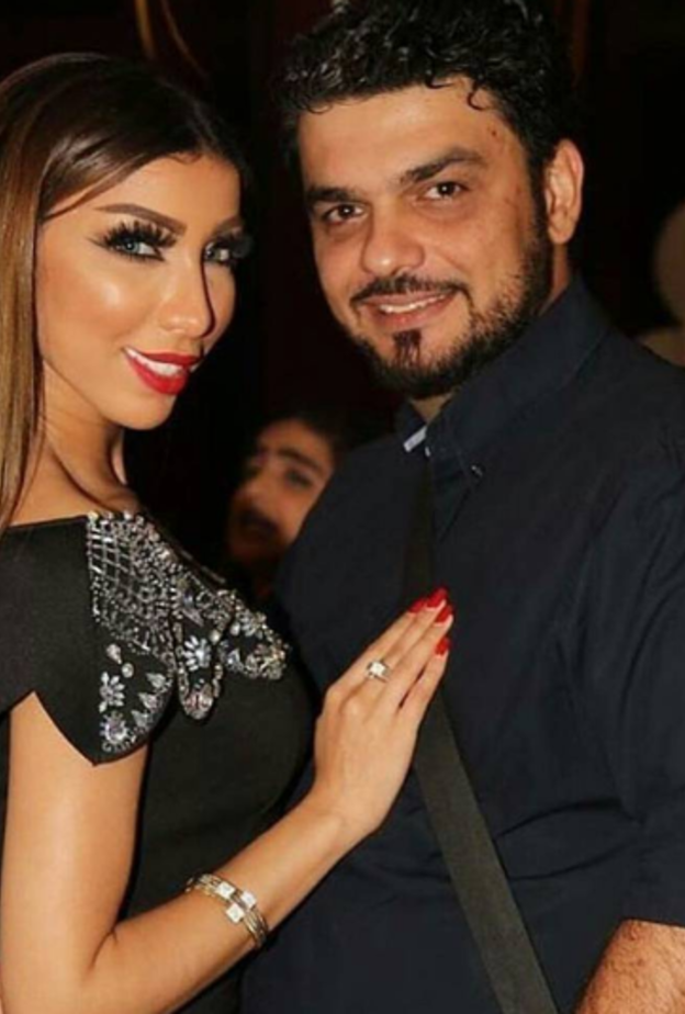 دنيا بطما وزوجها