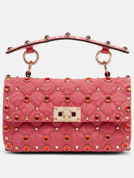 حقيبة للكتف من المواريه Rockstud Spike Small