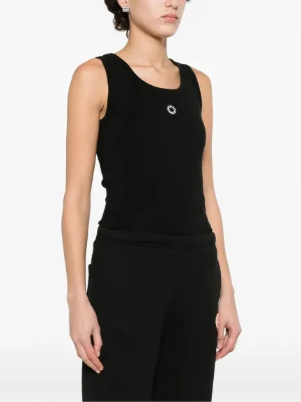 توب أسود بدون أكمام من Kenzo