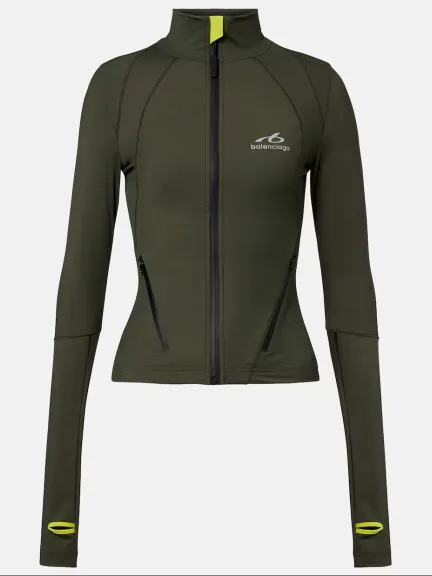 توب بسحاب بلوغو من Balenciaga 