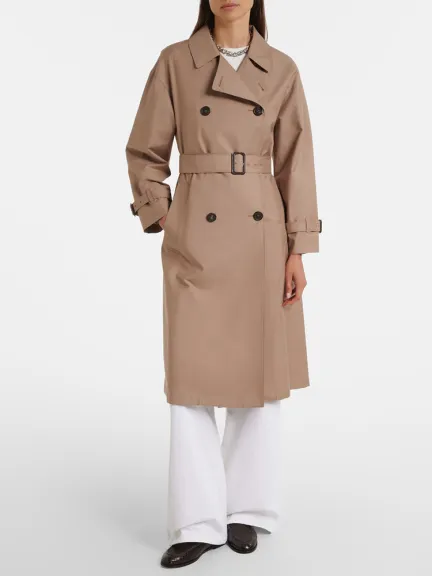 معطف ترنش من القطن المخلوط  من Max Mara