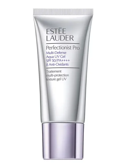 جل الوقاية من الشمس: Estée Lauder Perfectionist Pro Multi-Defense Aqua UV Gel SPF 50