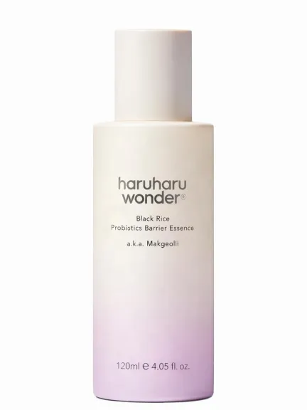 مع إيسنس كريمي Black Rice Probiotics Barrier Essence  من Haruharu Wonder