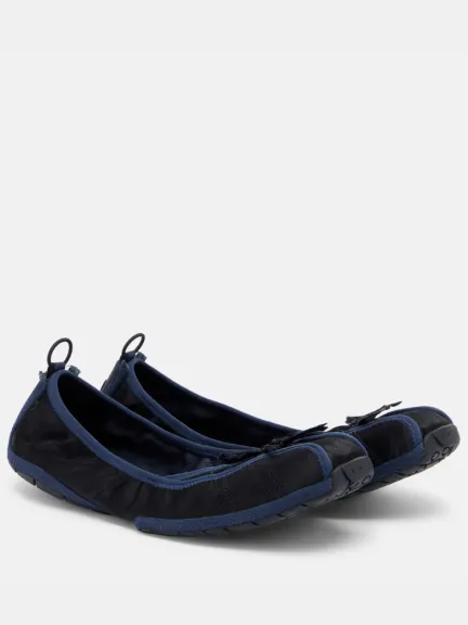 حذاء باليرينا من الكانفاس Ballet من ‏Balenciaga