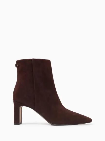 بوت بطول الكاحل بكعب من Sam Edelman