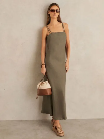Slip Dress بقصة بسيطة من Reiss