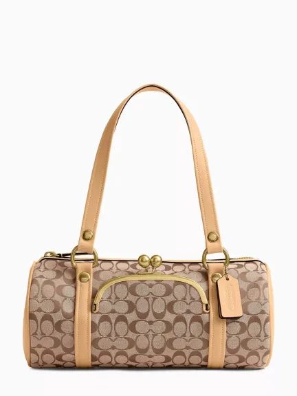 حقيبة اسطوانية من Coach	