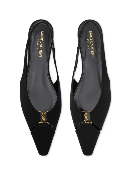 حذاء كلاسيكي مفتوح من الخلف من SAINT LAURENT