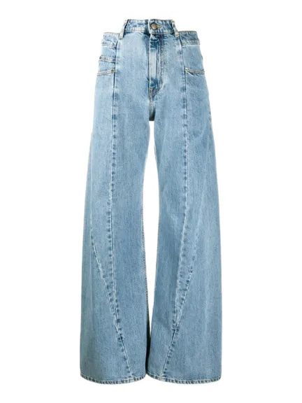 بنطال جينز بقصة واسعة من Maison Margiela