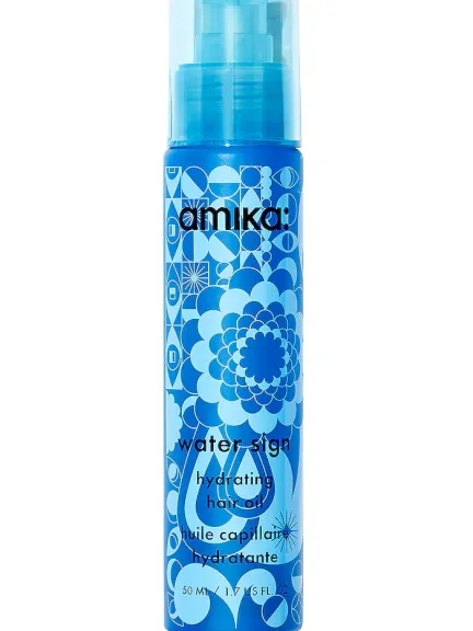 زيت الشعر amika Water Sign Hydrating Hair Oil with Hyaluronic Acid